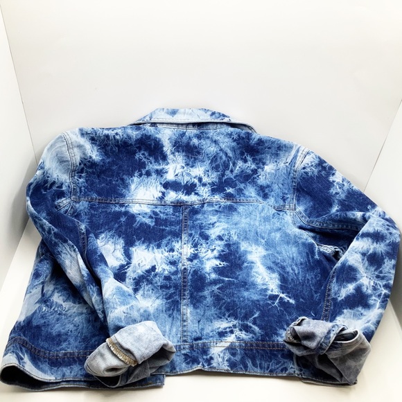 🆕{BB Dakota} Kane Light Acid Wash Denim Jacket - Picture 12 of 16